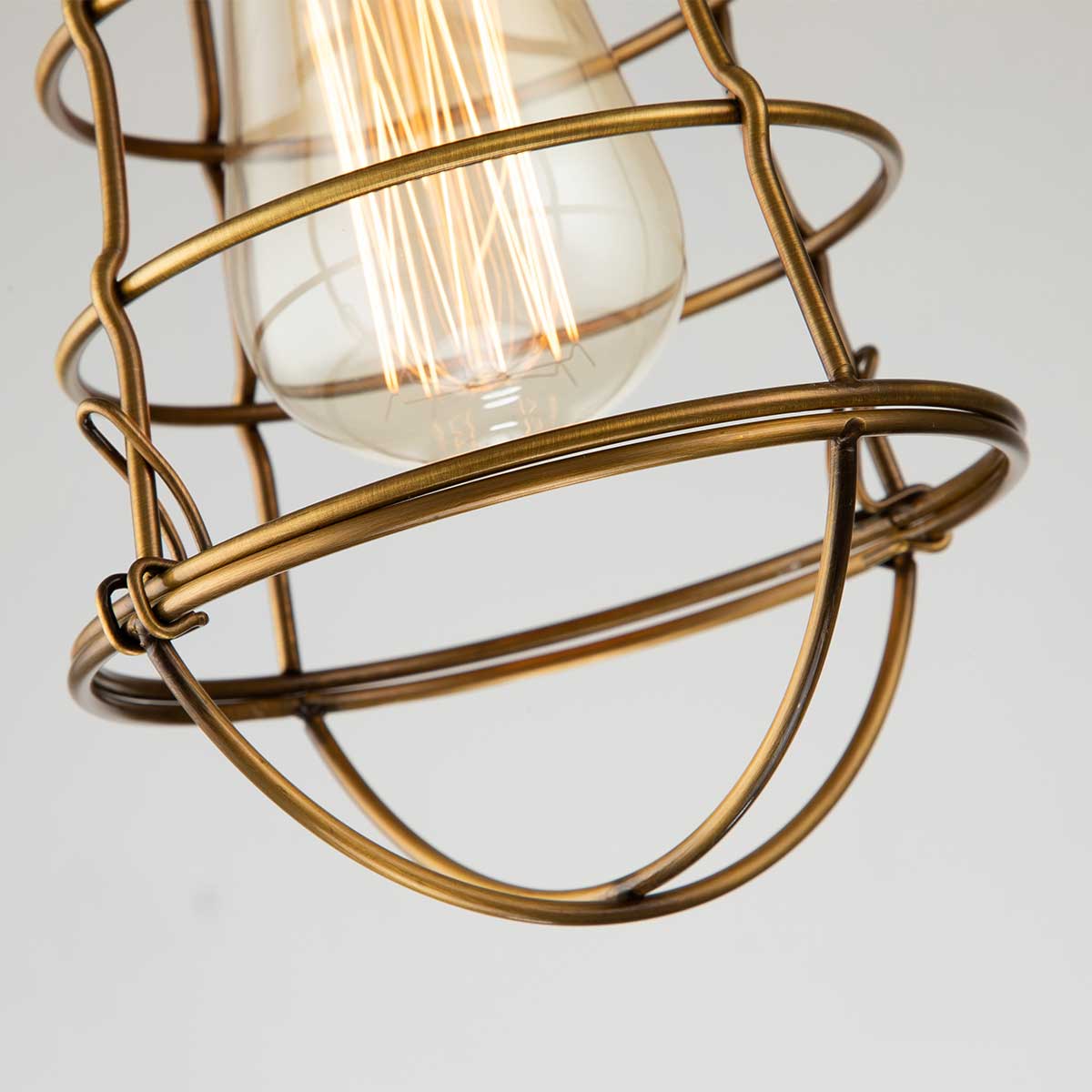 Quoizel Ceiling Semi-Flush from the Mixon range. Mixon 1 Light Semi-Flush Product Code = QZ-MIXON-SF-WS