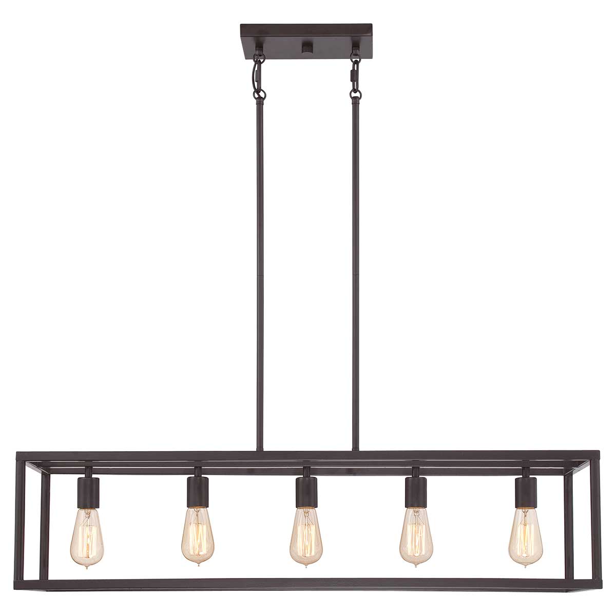 Quoizel Chandelier from the New Harbor range. New Harbor 5 Light Island Chandelier Product Code = QZ-NEW-HARBOR-ISLE