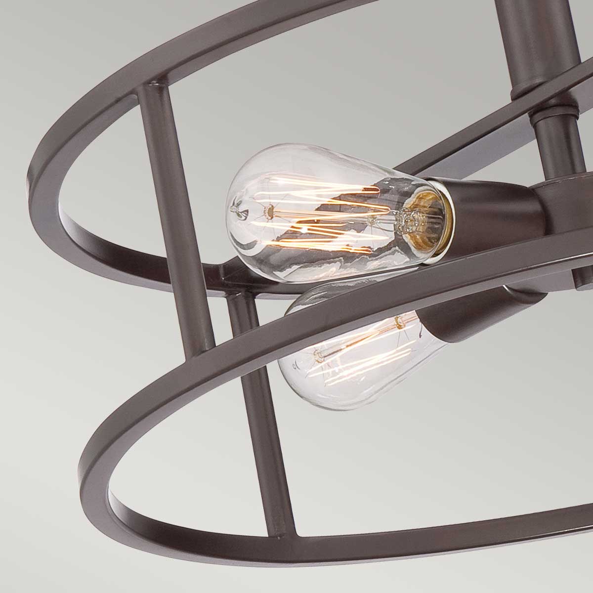 Quoizel Ceiling Semi-Flush from the New Harbor range. New Harbor 4 Light Semi-Flush  Product Code = QZ-NEW-HARBOR-SF