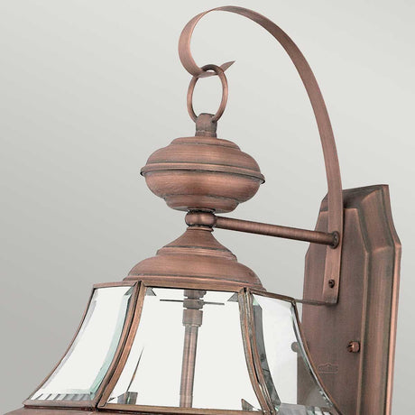 Quoizel Outdoor Wall Light from the Newbury range. Newbury 2 Light Large Wall Lantern Product Code = QZ-NEWBURY2-L-AC