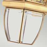 Quoizel Outdoor Wall Light from the Newbury range. Newbury 1 Light Medium Wall Lantern Product Code = QZ-NEWBURY2-M-PB