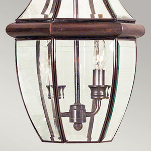 Quoizel Outdoor Hanging from the Newbury range. Newbury 2 Light Large Chain Lantern Product Code = QZ-NEWBURY8-L-AC
