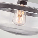 Quoizel Penn Station 1 Light Semi-Flush QZ-PENN-STATION-F-WT
