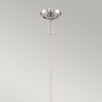 Quoizel Penn Station 3 Light Pendant QZ-PENN-STATION-M-BN