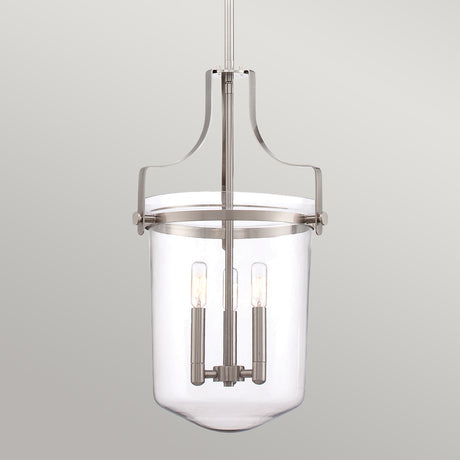 Quoizel Penn Station 3 Light Pendant QZ-PENN-STATION-M-BN