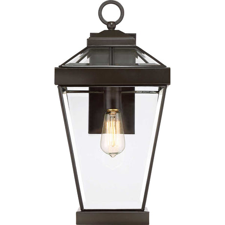 Quoizel Outdoor Wall Light from the Ravine range. Ravine Large Wall Lantern Product Code = QZ-RAVINE2-L