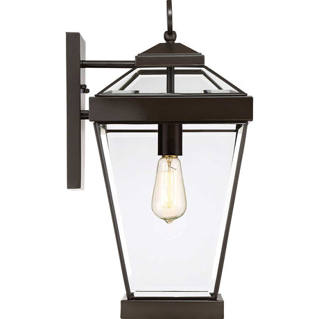 Quoizel Outdoor Wall Light from the Ravine range. Ravine Large Wall Lantern Product Code = QZ-RAVINE2-L
