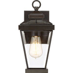 Quoizel Outdoor Wall Light from the Ravine range. Ravine Small Wall Lantern Product Code = QZ-RAVINE2-S