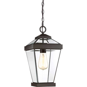 Quoizel Outdoor Hanging from the Ravine range. Ravine Medium Chain Lantern Product Code = QZ-RAVINE8-M