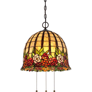Quoizel Pendant from the Rosecliffe range. Rosecliffe 3 Light Pendant Product Code = QZ-ROSECLIFFE-P