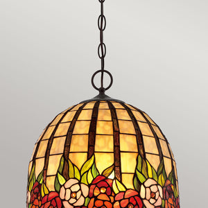 Quoizel Pendant from the Rosecliffe range. Rosecliffe 3 Light Pendant Product Code = QZ-ROSECLIFFE-P