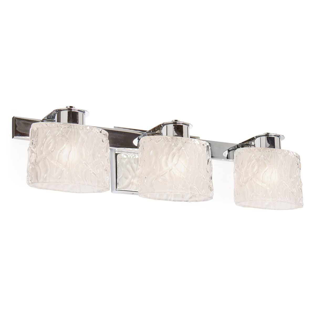 Quoizel Wall Light from the Seaview range. Seaview 3 Light Above Mirror Light Product Code = QZ-SEAVIEW3-BATH
