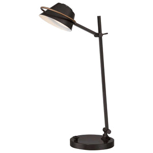 Quoizel Table Lamp from the Spencer range. Spencer LED Table Lamp in Western Bronze Product Code = QZ-SPENCER-TL-WT