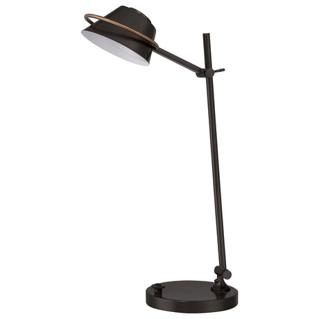 Quoizel Table Lamp from the Spencer range. Spencer LED Table Lamp in Western Bronze Product Code = QZ-SPENCER-TL-WT