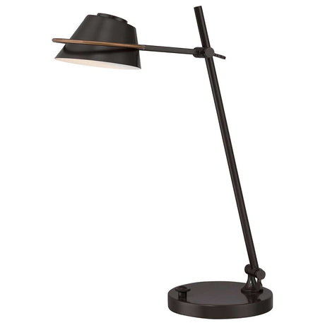 Quoizel Table Lamp from the Spencer range. Spencer LED Table Lamp in Western Bronze Product Code = QZ-SPENCER-TL-WT