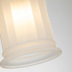Quoizel Wall Light from the Swell range. Swell 1 Light Wall Light Product Code = QZ-SWELL1-BB-BATH