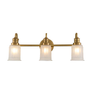 Quoizel Wall Light from the Swell range. Swell 3 Light Wall Light Product Code = QZ-SWELL3-BB-BATH