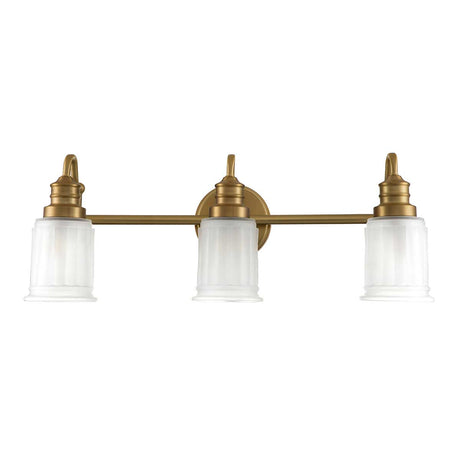 Quoizel Wall Light from the Swell range. Swell 3 Light Wall Light Product Code = QZ-SWELL3-BB-BATH