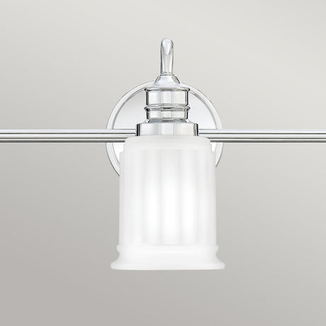 Quoizel Wall Light from the Swell range. Swell 3 Light Wall Light Product Code = QZ-SWELL3-PC-BATH
