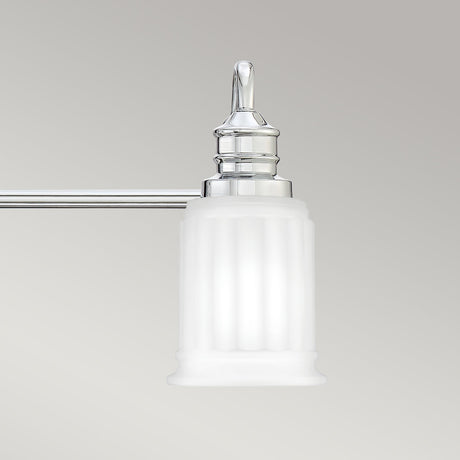 Quoizel Wall Light from the Swell range. Swell 3 Light Wall Light Product Code = QZ-SWELL3-PC-BATH