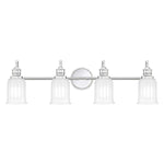 Quoizel Wall Light from the Swell range. Swell 4 Light Wall Light Product Code = QZ-SWELL4-PC-BATH
