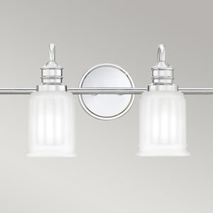 Quoizel Wall Light from the Swell range. Swell 4 Light Wall Light Product Code = QZ-SWELL4-PC-BATH