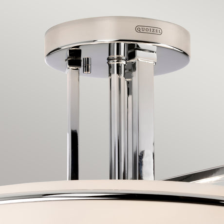 Quoizel Ceiling Semi-Flush from the Taylor range. Taylor 3 Light Semi-Flush Light Product Code = QZ-TAYLOR-SFBATH