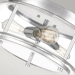 Quoizel Ceiling Flush from the Trilogy range. Trilogy 3 Light Flush Product Code = QZ-TRILOGY-F-M-BATH