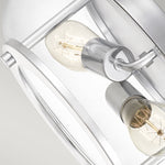 Quoizel Ceiling Flush from the Trilogy range. Trilogy 2 Light Flush Product Code = QZ-TRILOGY-F-S-BATH