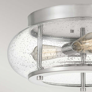 Quoizel Ceiling Flush from the Trilogy range. Trilogy 3 Light Flush Product Code = QZ-TRILOGY-FM-BN