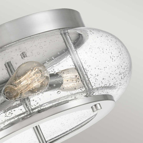 Quoizel Ceiling Flush from the Trilogy range. Trilogy 3 Light Flush Product Code = QZ-TRILOGY-FM-BN