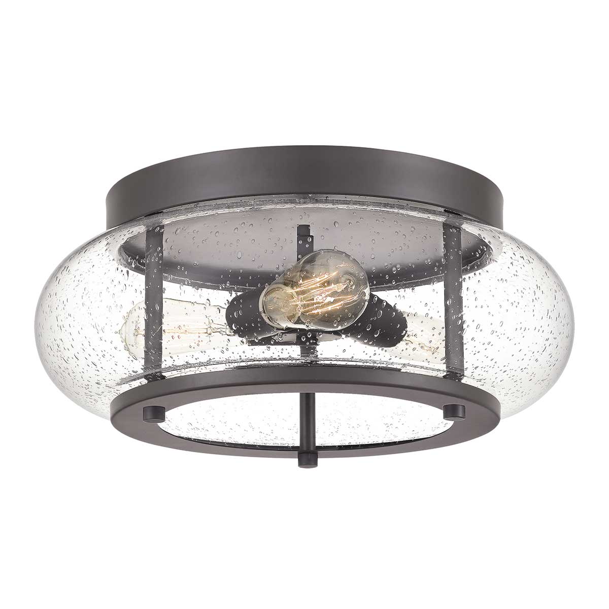 Quoizel Ceiling Flush from the Trilogy range. Trilogy 3 Light Flush Product Code = QZ-TRILOGY-FM-OZ