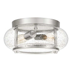 Quoizel Ceiling Flush from the Trilogy range. Trilogy 2 Light Flush Product Code = QZ-TRILOGY-FS-BN