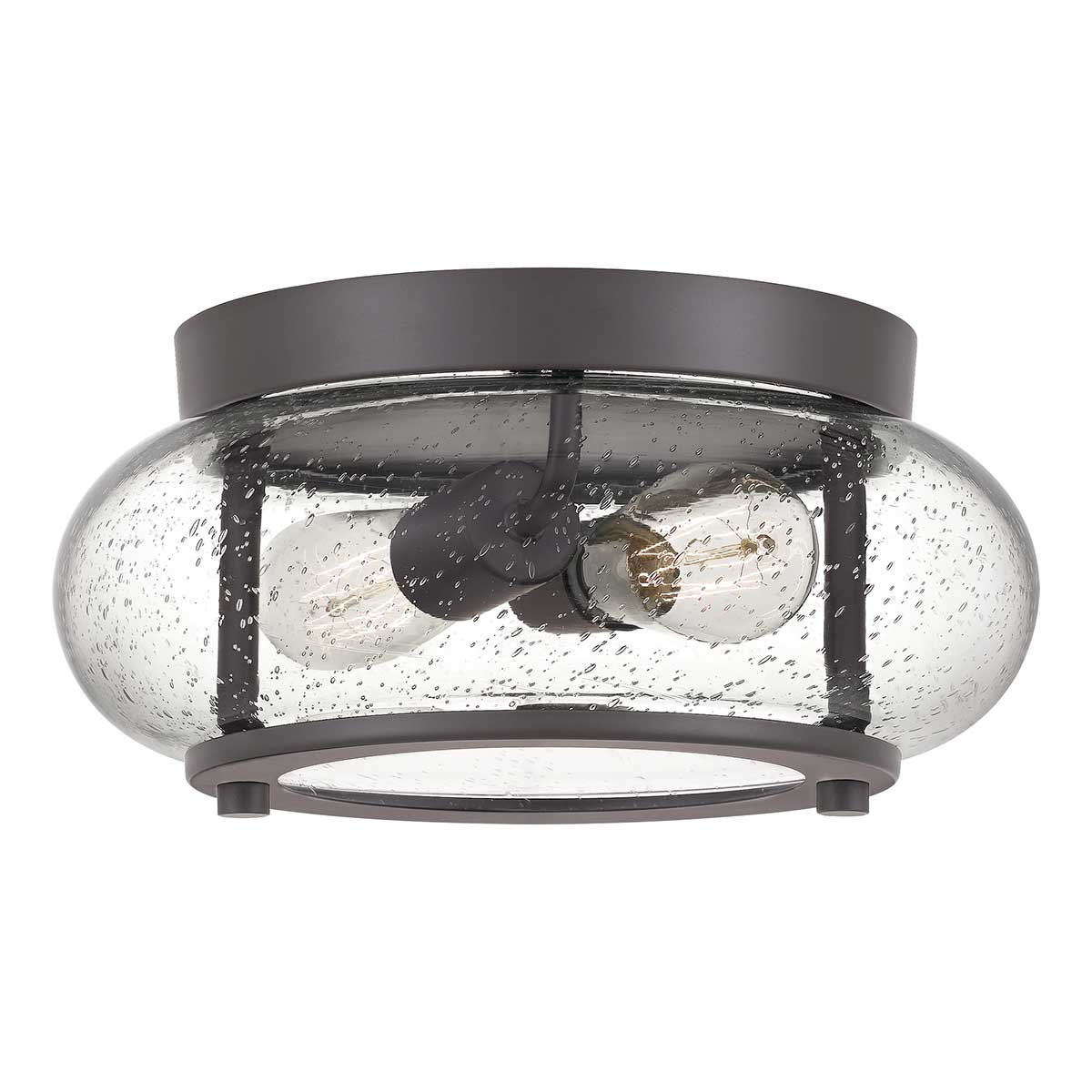 Quoizel Ceiling Flush from the Trilogy range. Trilogy 2 Light Flush Product Code = QZ-TRILOGY-FS-OZ