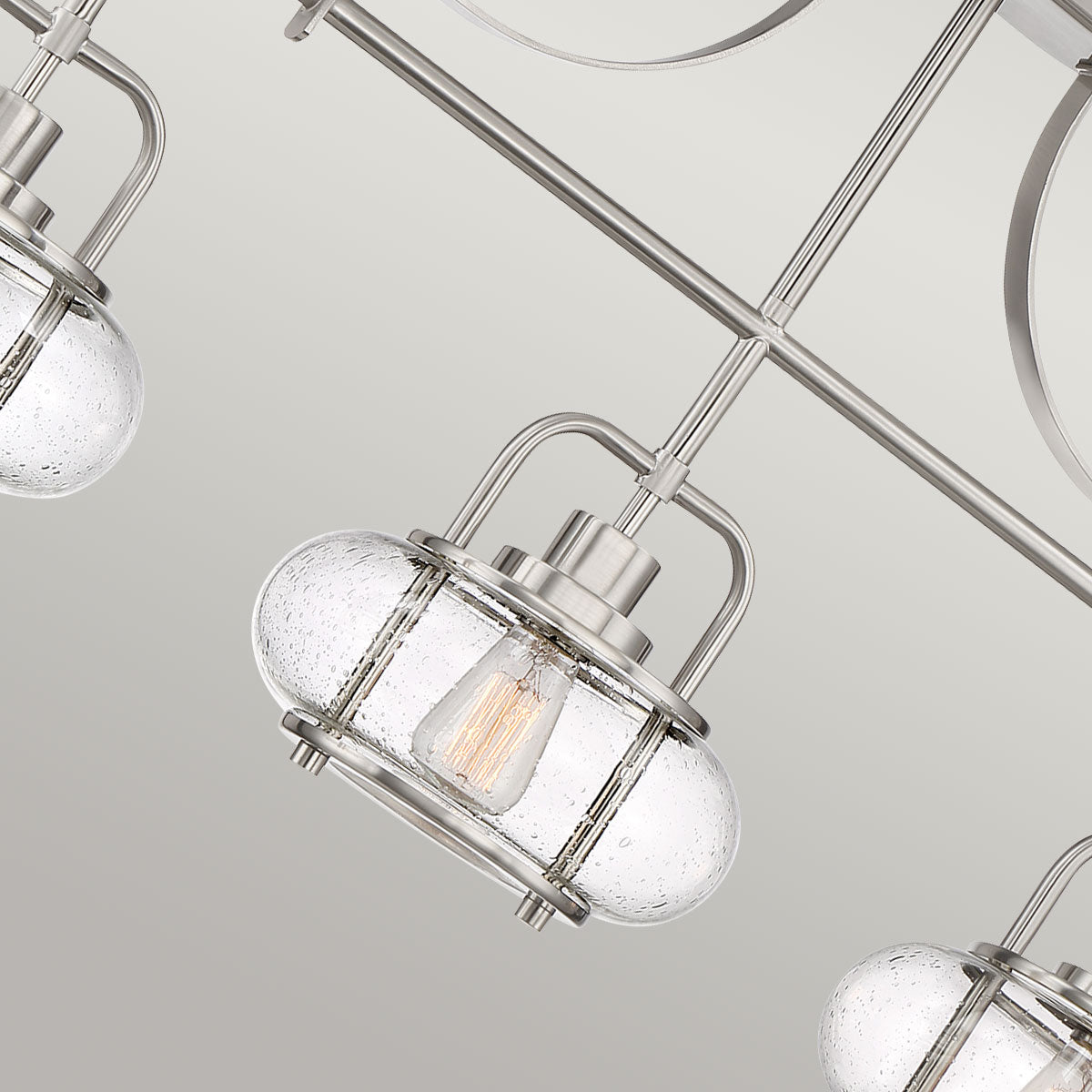 Quoizel Pendant from the Trilogy range. Trilogy 3 Light Island Light Product Code = QZ-TRILOGY-ISLE-BN