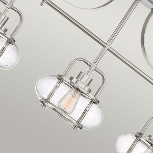 Quoizel Pendant from the Trilogy range. Trilogy 3 Light Island Light Product Code = QZ-TRILOGY-ISLE-BN