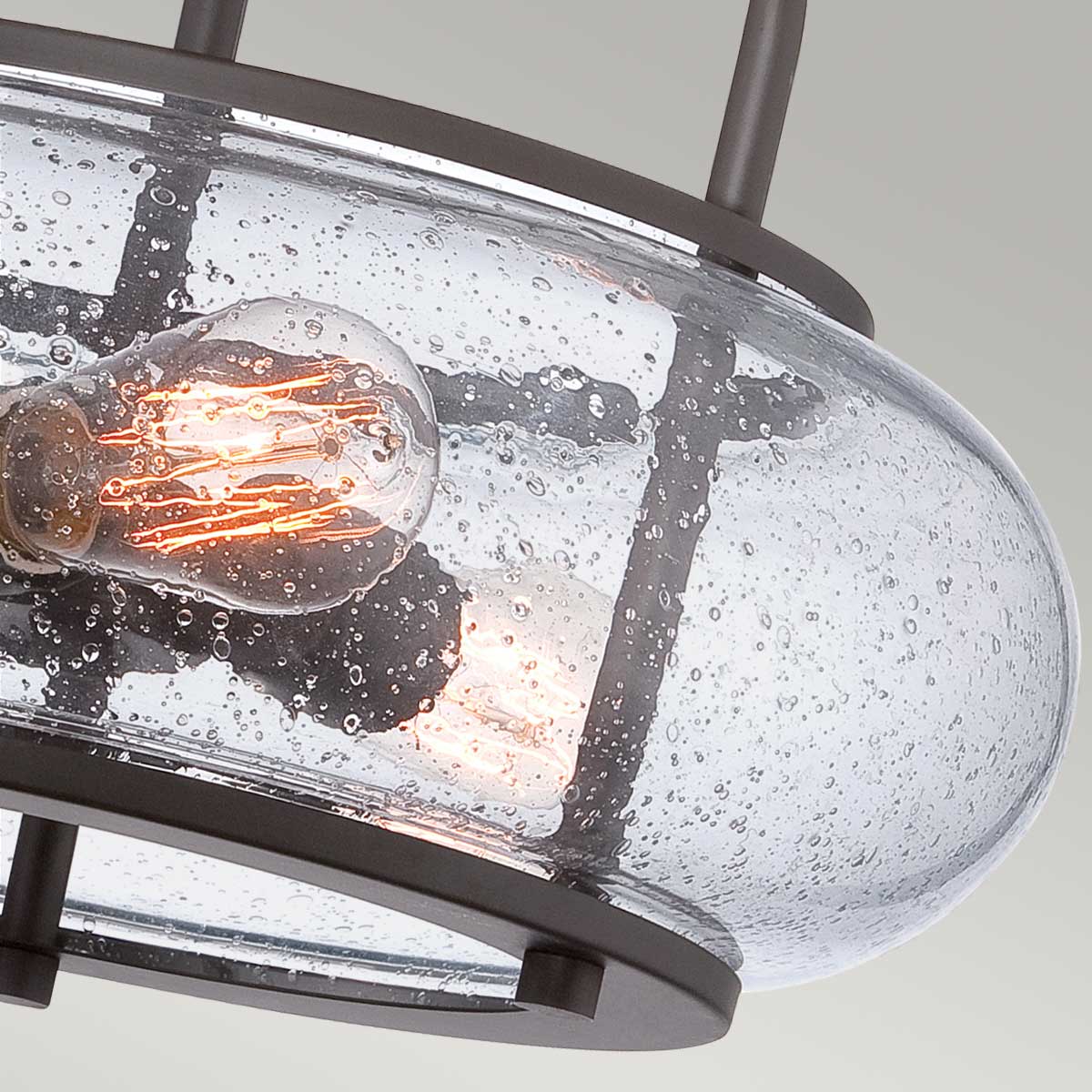 Quoizel Ceiling Semi-Flush from the Trilogy range. Trilogy 3 Light Medium Semi-Flush Product Code = QZ-TRILOGY-SF-M