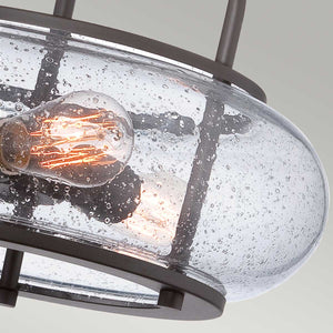 Quoizel Ceiling Semi-Flush from the Trilogy range. Trilogy 3 Light Medium Semi-Flush Product Code = QZ-TRILOGY-SF-M