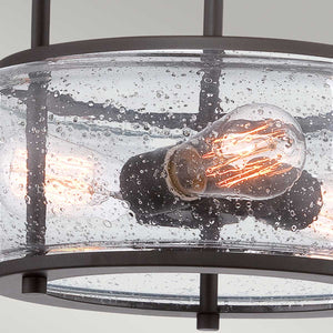 Quoizel Ceiling Semi-Flush from the Trilogy range. Trilogy 3 Light Medium Semi-Flush Product Code = QZ-TRILOGY-SF-M