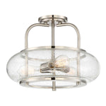 Quoizel Ceiling Semi-Flush from the Trilogy range. Trilogy 3 Light Semi-Flush Product Code = QZ-TRILOGY-SFM-BN