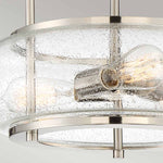 Quoizel Ceiling Semi-Flush from the Trilogy range. Trilogy 3 Light Semi-Flush Product Code = QZ-TRILOGY-SFM-BN