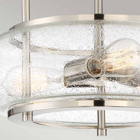 Quoizel Ceiling Semi-Flush from the Trilogy range. Trilogy 3 Light Semi-Flush Product Code = QZ-TRILOGY-SFM-BN