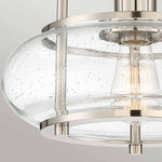 Quoizel Ceiling Semi-Flush from the Trilogy range. Trilogy 1 Light Semi-Flush Product Code = QZ-TRILOGY-SFS-BN