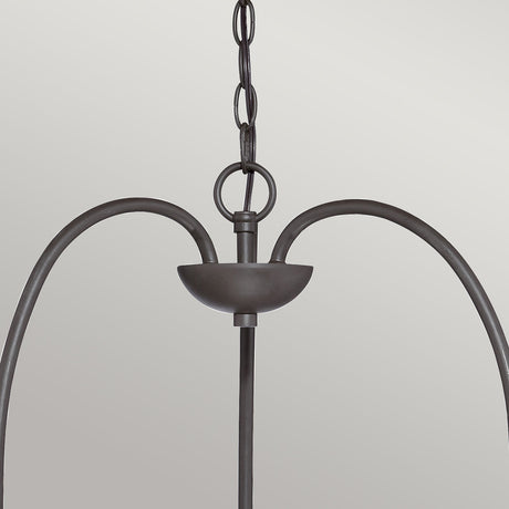 Quoizel Chandelier from the Trilogy range. Trilogy 3 Light Chandelier Product Code = QZ-TRILOGY3