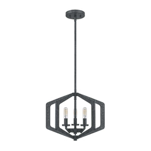 Quoizel Pendant from the Vanguard range. Vanguard 3 Light Pendant Product Code = QZ-VANGUARD-3P-OK