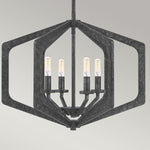 Quoizel Pendant from the Vanguard range. Vanguard 4 Light Pendant – SKU QZ-VANGUARD-4P-OK