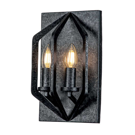 Quoizel Wall Light from the Vanguard range. Vanguard 2 Light Wall Light Product Code = QZ-VANGUARD2-OK