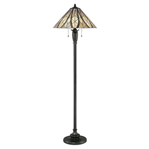 Quoizel Floor Lamp from the Victory range. 2 Light Victory Floor Lamp Product Code = QZ-VICTORY-FL