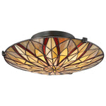 Quoizel Ceiling Semi-Flush from the Victory range. 2 Light Victory Semi-Flush Product Code = QZ-VICTORY-SF