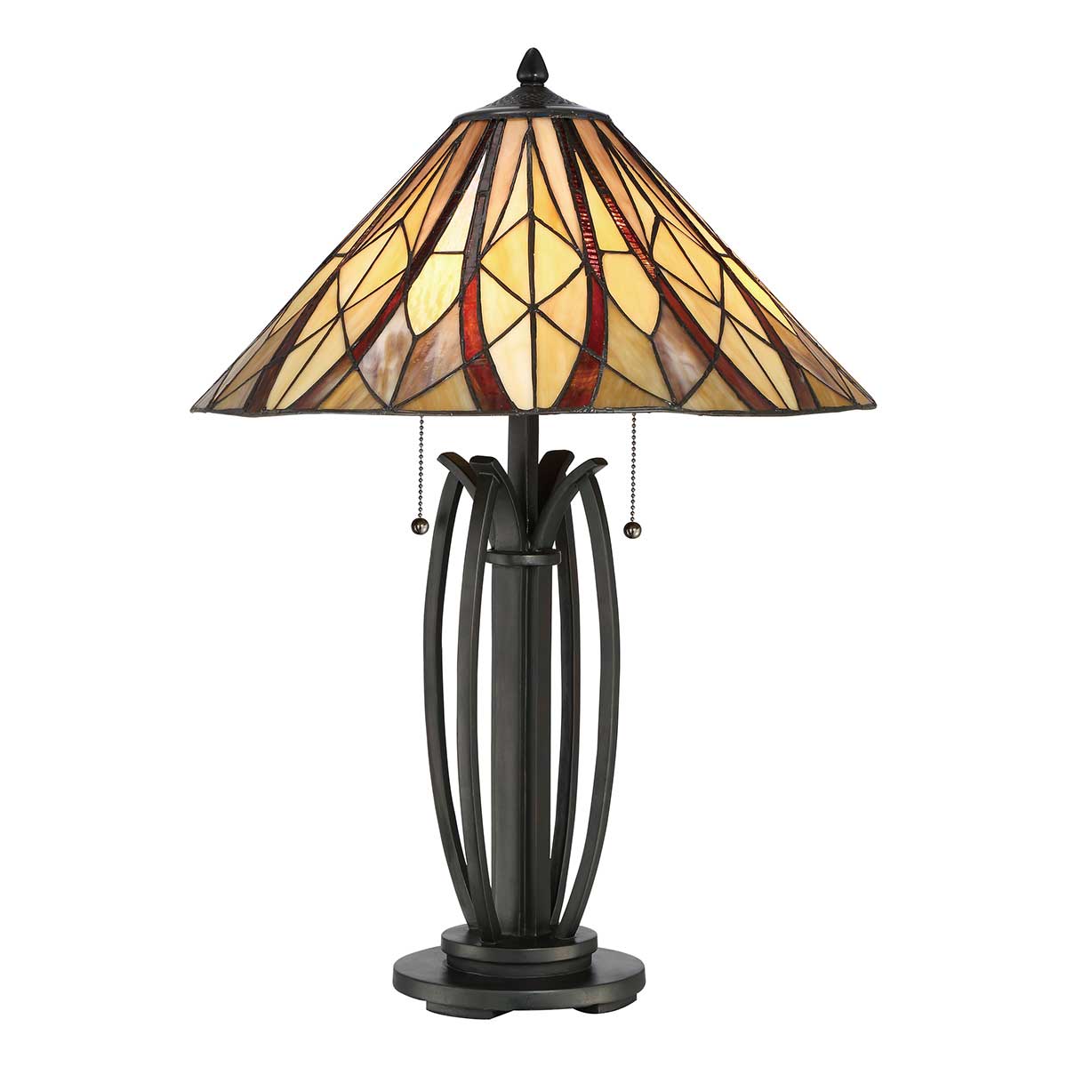 Quoizel Table Lamp from the Victory range. 2 Light Victory Table Lamp Product Code = QZ-VICTORY-TL